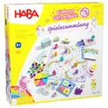 Produktbild: HABA Einhorn Glitzerglück Spielesammlung – 9 in 1 Spiele Set: Würfel-, Brett- & Kartenspiele für Kinder ab 3 Jahren – Einfach erklärt, für 2-4 Spieler – 2010879001