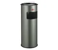 Produktbild: WESCO Standascher 50 in NEUSILBER inklusive Abfallvolumen 50 Liter / Mülleime...