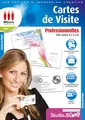 Produktbild: Cartes DE Visite PROFESSIONNELLES (100) 220 GR 2880 DPI (Informatique)