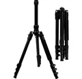 Produktbild: deeper Tripod Tripod 1/4 Zoll Arbeitshöhe=51 - 136 cm Schwarz ITGAM0031 Dreibeinstativ