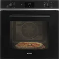 Produktbild: SMEG Einbaubackofen SF6400PZB | Backofen 60cm | 65l | 8 Funktionen | Pyrolyse | A | Pizzastein | schwarz, A (Spektrum: A+++ bis D)