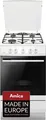 Produktbild: Amica Stand-Herd SHGG 11559 W Weiß Gas-Backofen Gas-Kochfeld 56l Garrau. B Ware