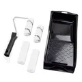 Produktbild: Lackier-Set 6tlg. Streichset Farbroller 11cm Walzen, Bügel und Wanne