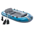 Produktbild: Schlauchboot Set Excursion 4 + Paddel + Pumpe Angelboot für 4 Personen von INTEX