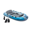 Produktbild: Intex Boot Schlauchboot Angelboot Ruderboot Motorboot Aussenboardmotor 4 Pers