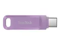 Produktbild: SanDisk Ultra Dual USB Flash Drive Go 64 GB, USB-C, Lavendel