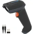 Produktbild: Tera Kabelloser Barcodescanner Handheld 1D Laser Wireless und USB Akku 2000mAh Modell 5100 Grün  1 Stück