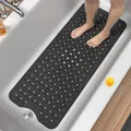 Produktbild: Badewannenmatte Rutschfest, 101 x 40cm Extra lange Antirutschmatte Badewanne,...