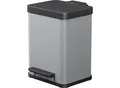 Produktbild: Hailo Tretabfallsammler Öko, duo Plus M, Volumen 2 x 9 l, hellgrau