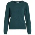 Produktbild: Vila Strickpullover VIRIL O-NECK L/S KNIT TOP - NOOS grün|schwarz S (36)