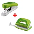 Produktbild: novus Locher und Heftgeräte Set E210/E15 grün