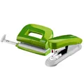 Produktbild: Novus Schreibtisch-Accessoire Set fresh Hefter E15 Locher E210 grün glänzend