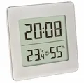 Produktbild: Digitales Thermo-Hygrometer TFA Dostmann Silber Innen Temperatur Feuchtigkeit