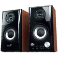 Produktbild: Genius SP-HF 500 A PC-Lautsprechersystem, 2 Aktiv-Lautsprecher, 14 Watt RMS, Kopfhörer-Ausgang