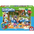 Produktbild: PUZZLE DIE SCHLÜMPFE VERSCHLUMPFTE 100 TEILE KINDERPUZZLE VON SCHMIDT SPIELE NEU