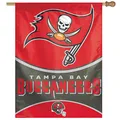 Produktbild: WinCraft NFL Tampa Bay Buccaneers Vertikale Flagge, Schwarz, Größe L