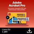 Produktbild: Adobe Acrobat Pro |1 Jahr | PC/Mac Software