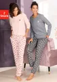 Produktbild: Vivance Dreams Pyjama (Spar-Set, 4 tlg., 2 Stück) mit süßem Herzmuster