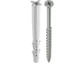 Produktbild: TOX Allzweck-Rahmendübel Tetrafix XL 8x80 mm + Schraube 21101101 VPE 25 Stück