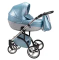 Produktbild: BabyMerc Kombi-Kinderwagen Vip Lux 2 in 1 inkl. Sportsitz und umfangreichem Zubehör in 21 Farben