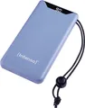 Produktbild: Intenso F10000 - Powerbank - 10000 mAh - 20 Watt - 3 A - QC 3,0, Power Delivery 3,0 + PPS - 2 Ausgabeanschlussstellen (24 pin USB-C, USB Typ A) - auf Kabel: USB-C - Blau (7332035)