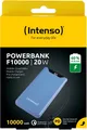 Produktbild: Intenso Powerbank F10000 PD Quick Charge 3.0 10000 mAh 1x USB Typ A + C OUT blau