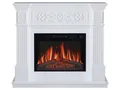 Produktbild: ArtiFlame Toscana AF23S elektrischer Kamin LED Real Flammeneffekt 1,8 kW Weiß
