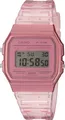Produktbild: Casio Uhr Digital Armbanduhr transparent rosa F-91WS-4EF