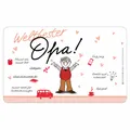 Produktbild: PPD Tray Weltbester Opa Frühstücksbrettchen Brettchen Frühstück 14.3 x 23.3 cm