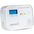 Produktbild: Kohlenmonoxid Melder Mit Aukustischem & Optischem Alarm – Co Melder Gaswarner Haus & Wohnmobil/wohnwagen-carbon Monoxide Detector-kohlenmonoxidmelder-kohlenmonoxid Messgerät Batteriebetrieben - Nemaxx