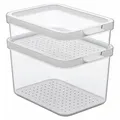 Produktbild: rotho Kühlschrank organizer 2-tlg. CAUMA - Weiß