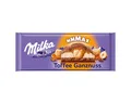 Produktbild: MILKA Schokolade, Milka Mmmax Toffee Ganznuss mit Karamell und Milchcreme XXL Tafel 300g