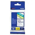 Produktbild: Brother TZe-233 Authentic Schriftband Selbstklebend Blauer Druck auf Weiß 12 mm x 8m