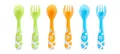 Produktbild: Munchkin Multi-Coloured Forks and Spoons Set of 6, Multi-coloured, (Pack of 6)