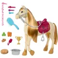 Produktbild: Barbie Mysteries: Das geheimnisvolle Pferdeabenteuer“ interaktives Spielzeugpferd mit Geräuschen, Musik und Zubehör