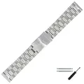 Produktbild: MARBURGER Uhrenarmband 22mm Edelstahl Silber - Werkzeug Montage Set 89508180020