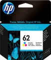 Produktbild: HP 62 Tintenpatrone (original Druckerpatrone 62 cyan/magenta/gelb)