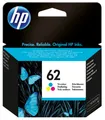 Produktbild: Original HP 62 HP62 Tintenpatrone Tinte Druckerpatrone TRI Colour OfficeJet ENVY