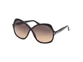 Produktbild: TOM FORD Sonnenbrille FT1013 Rosemin  01B Schwarz Rauch Damen