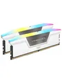 Produktbild: Corsair Vengeance RGB DDR5-6000 - 32GB - CL36 - Dual Channel (2 pcs) - Intel XMP - Weiß mit RGB