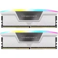 Produktbild: Corsair Vengeance RGB Weiß 32GB Kit (2x16GB) DDR5-6000 CL36 DIMM Arbeitsspeicher