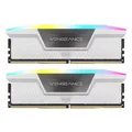 Produktbild: Corsair Vengeance RGB Weiß 32GB Kit (2x16GB) DDR5-6000 CL36 DIMM Arbeitsspeicher CMH32GX5M2E6000C36W