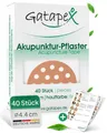 Produktbild: Gatapex Akupunktur-Pflaster Rund Ø44mm 40 Stück hautfarbe