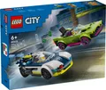 Produktbild: LEGO® City - 60415 Verfolgungsjagd mit Polizeiauto und Muscle Car - neu, ovp
