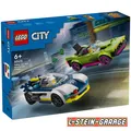 Produktbild: LEGO® City 60415 Verfolgungsjagd mit Polizeiauto und Muscle Car NEU & OVP