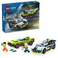 Produktbild: LEGO® Verfolgungsjagd mit Polizeiauto und Muscle Car (60415), LEGO City