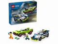 Produktbild: LEGO 60415 City Verfolgungsjagd mit Polizeiauto und Muscle Car, 2 Minifiguren
