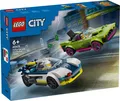 Produktbild: Verfolgungsjagd mit Polizeiauto und Muscle Car LEGO City 60415 NEU N01/24