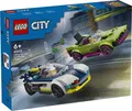 Produktbild: LEGO® City Police Verfolgungsjagd mit Polizeiauto und Muscle Car 213 Teile 60415
