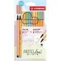 Produktbild: Stifte-Set – STABILO Pastellove Set – 12er Pack – Fineliner & Premium-Filzstifte